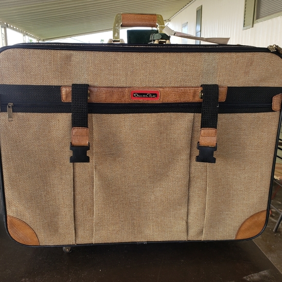 Vintage Oscar De La Renta Suitcase 